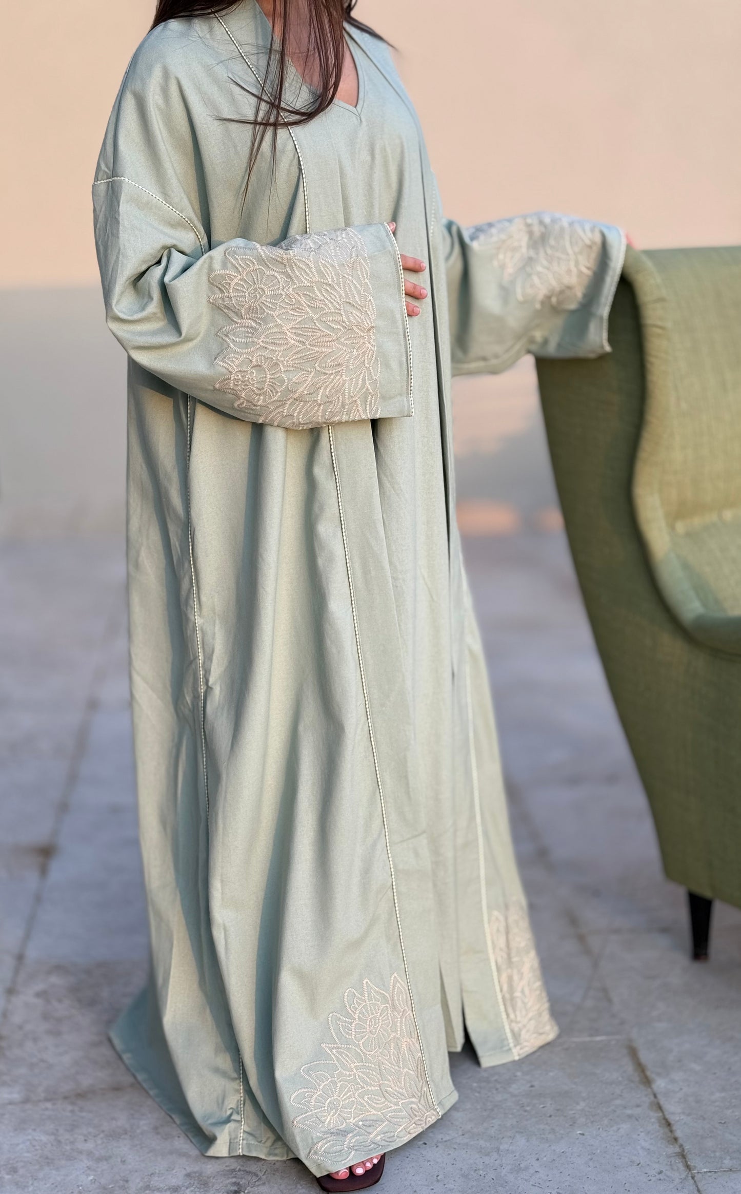 Abaya mya 2 pièces