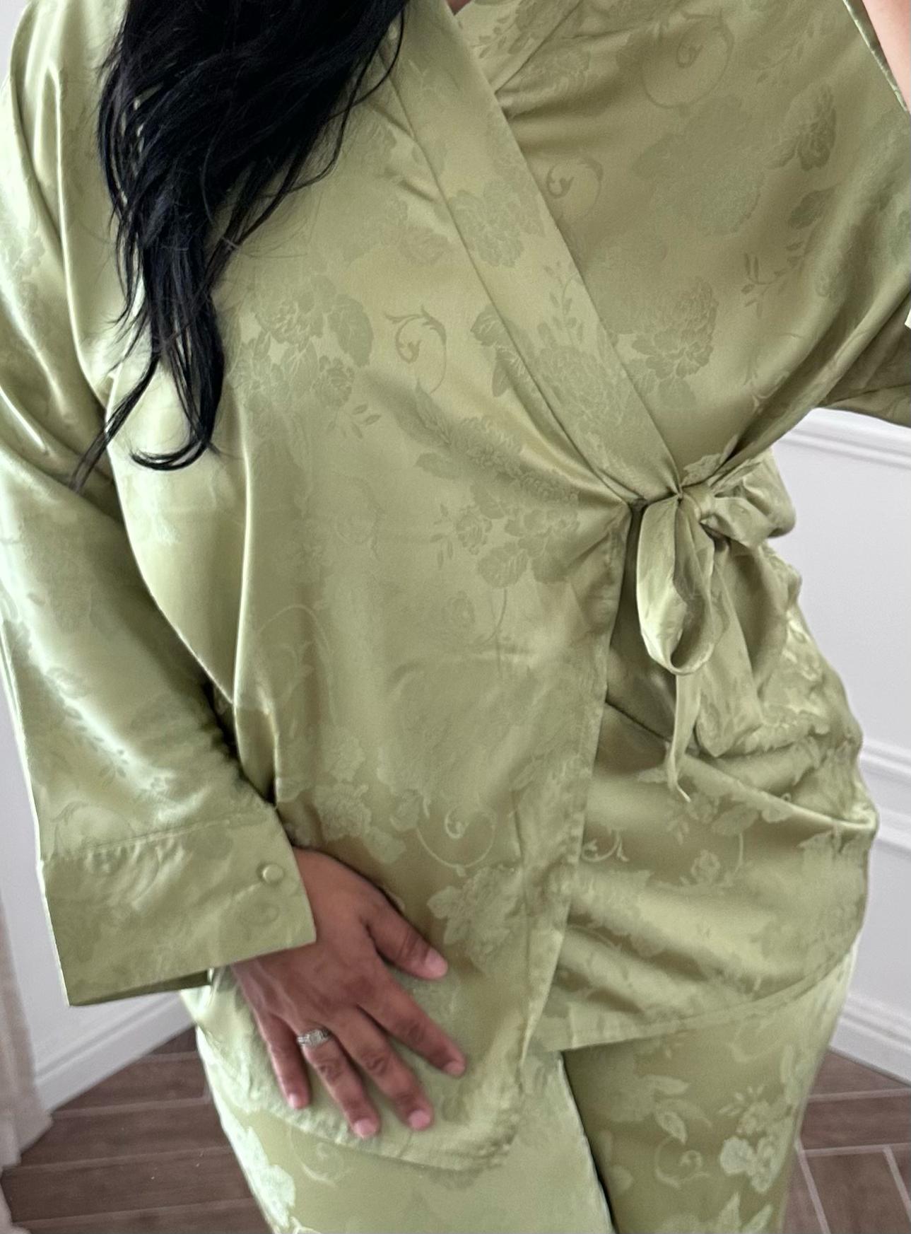 Ensemble Soraya – Satin fleuri